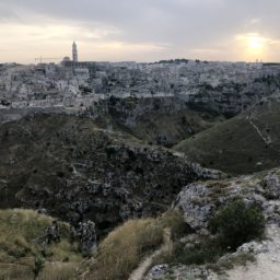 Holprige Fahrt ins großartige Matera